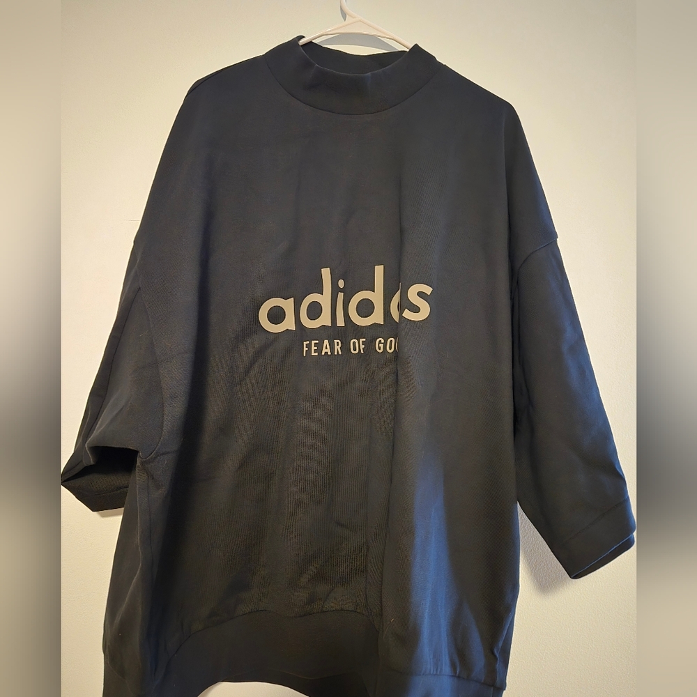 Adidas Fear of God Charcoal Sweatshirt